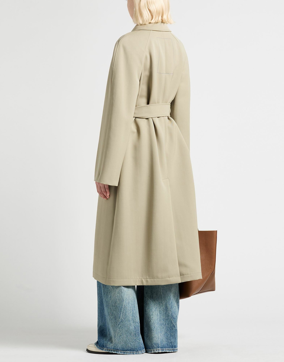 Burberry Womens Overcoat & Trench Coat in Beige