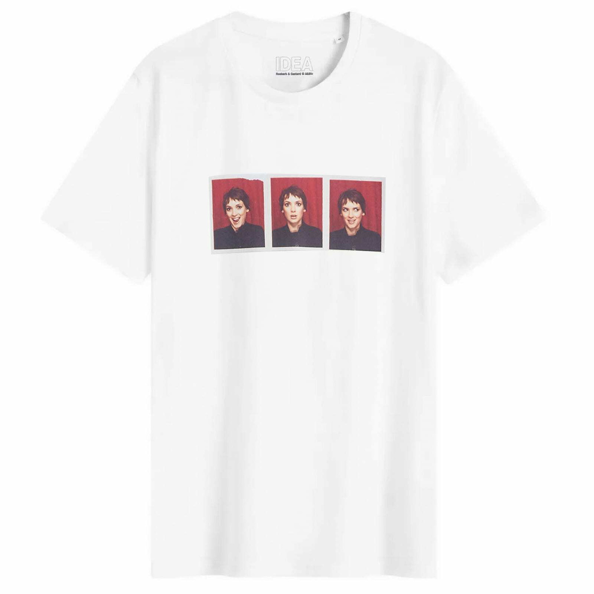 IDEA Winona Photobooth T-Shirt in White IDEA