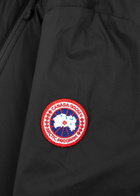 Canada Goose Lodge Black Hooded Feather-light Shell Jacket