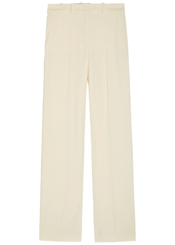 Photo: Joseph Morrissey Straight-leg Trousers Ivory