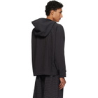 Cawley Brown & Navy Zip Up Hoodie