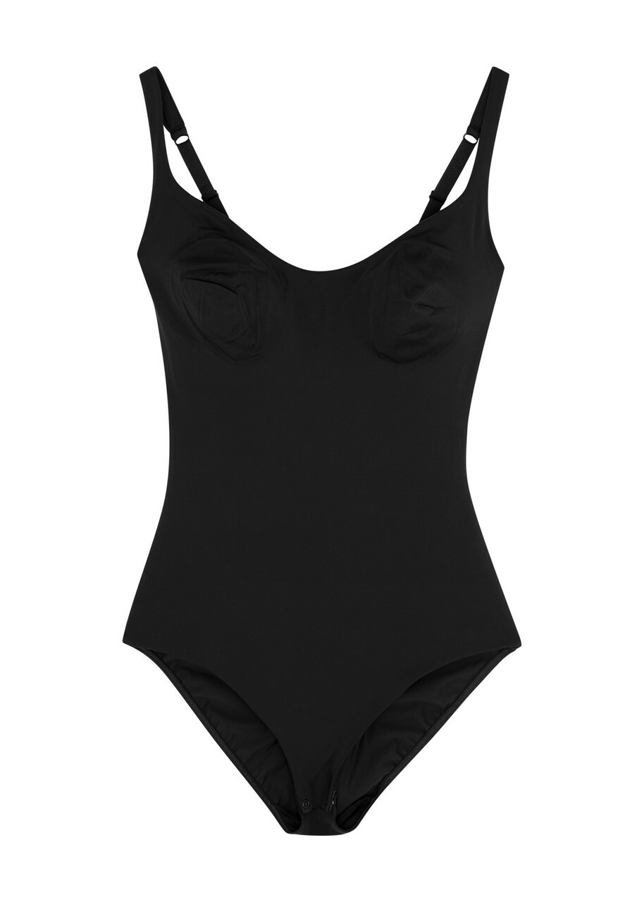 Wolford Mat De Luxe Forming Stretch-jersey Bodysuit - Black - LB (Large B-Cup)
