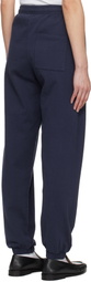 Sporty & Rich Navy Vendome Sweatpants