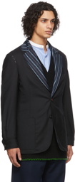 Maison Margiela Black Wool Blazer