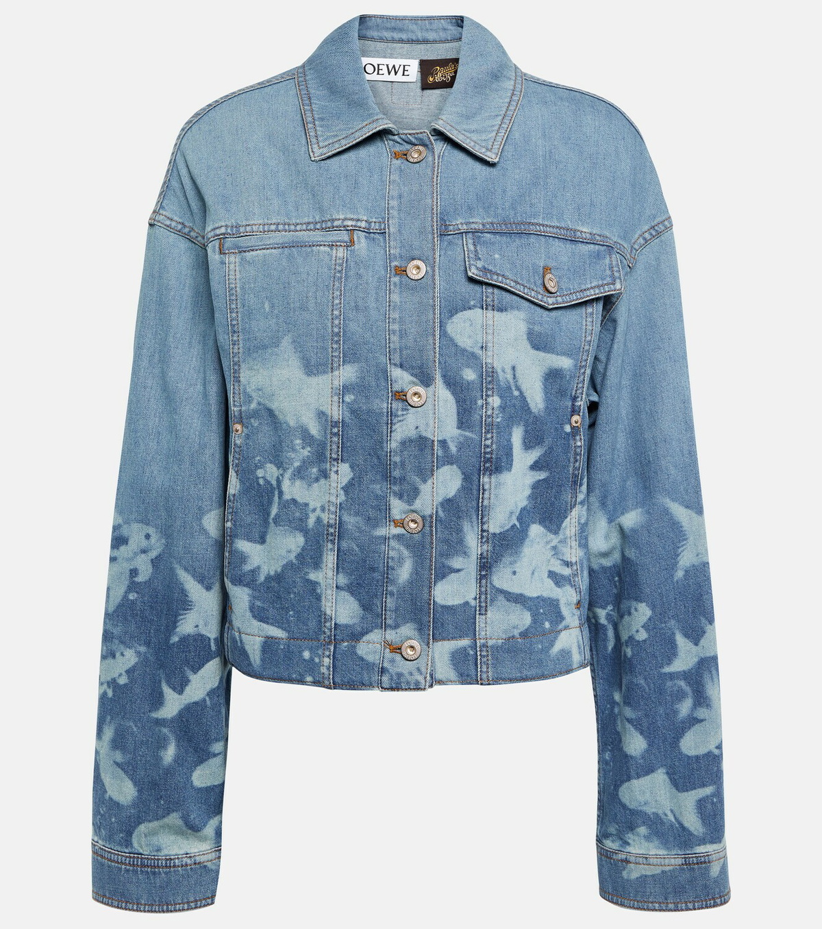 Loewe Paula's Ibiza printed denim jacket Loewe
