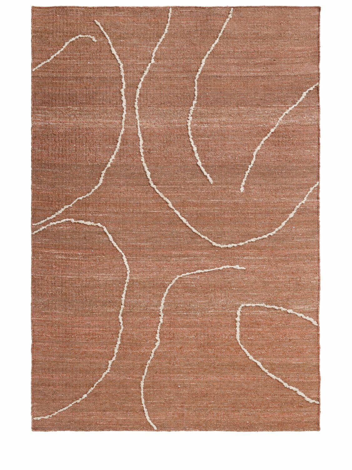 FERM LIVING Gesso Handwoven Hand-spun Jute Rug