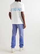 AMIRI - MA Logo-Print Cotton-Jersey T-Shirt - White