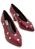 Bally Aline 55 Stud-embellished Leather Pumps