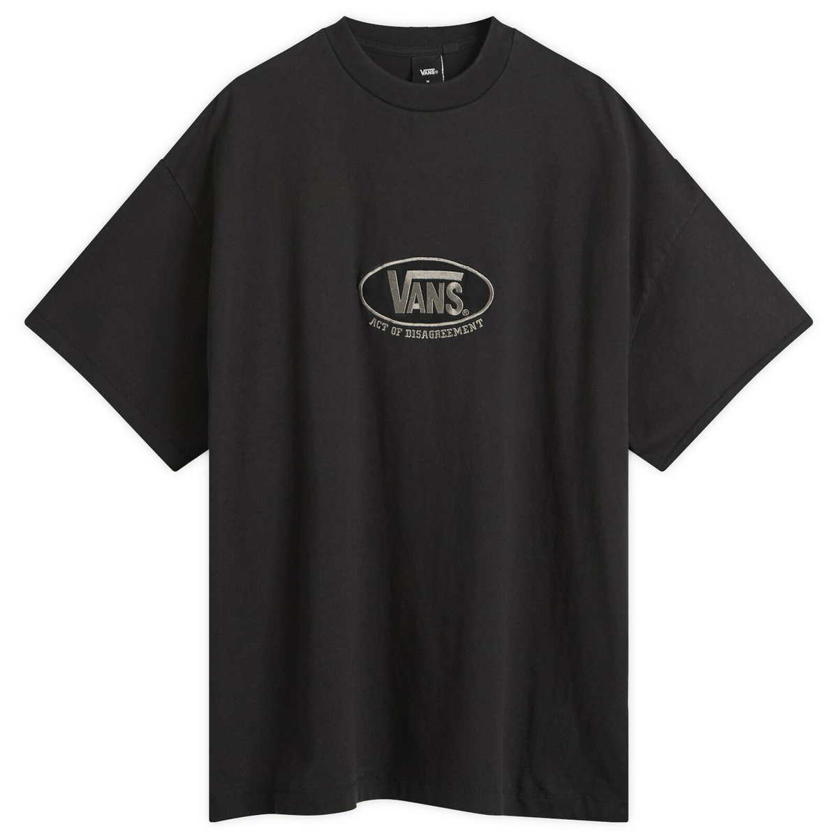 Vans Black and Red WTAPS Edition Flame Long Sleeve T-Shirt Vans