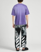 Diesel Mens T-shirt in Purple