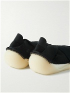 Y-3 - Itogo Stretch-Knit Slip-On Sneakers - Black