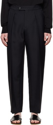 The Row Black Barna Trousers