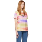 See by Chloe Multicolor Rainbow Logo T-Shirt