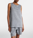 Asceno Cali linen top