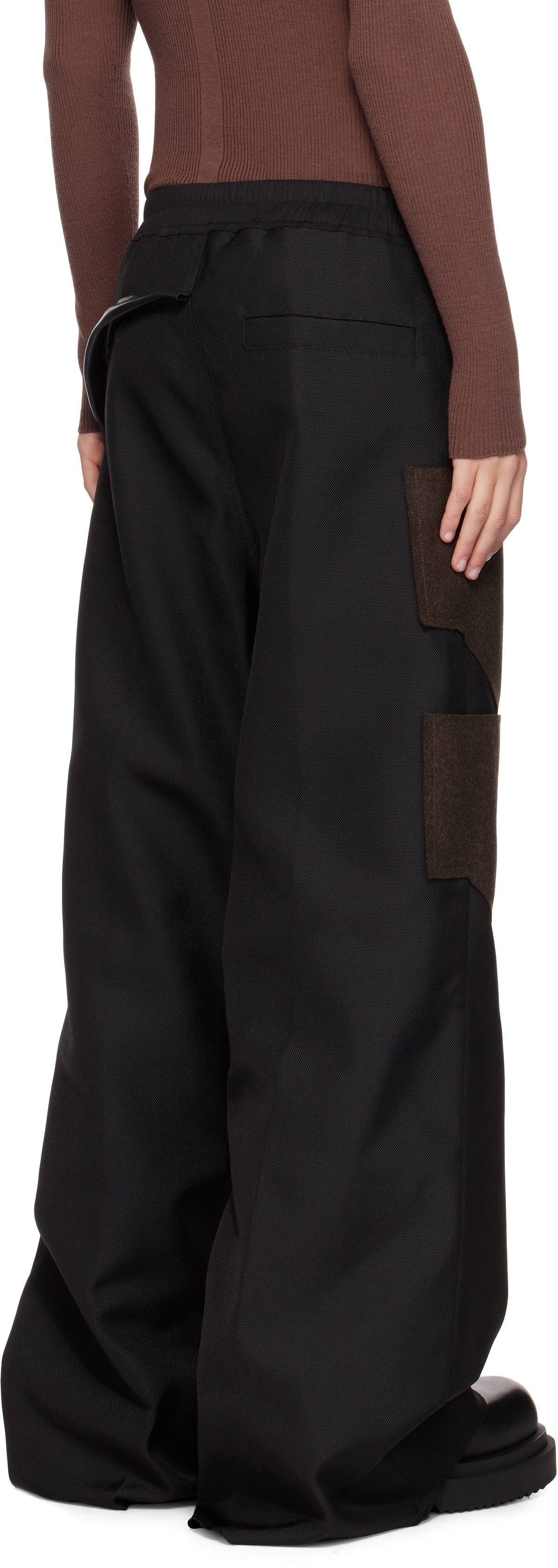 Rick Owens Black Porterville Wide Bela Trousers Rick Owens