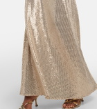 Dodo Bar Or Byonce sequined maxi dress