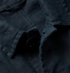 Incotex - Linen Shirt Jacket - Blue