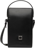 Wooyoungmi Black Mini Trunk Messenger Bag