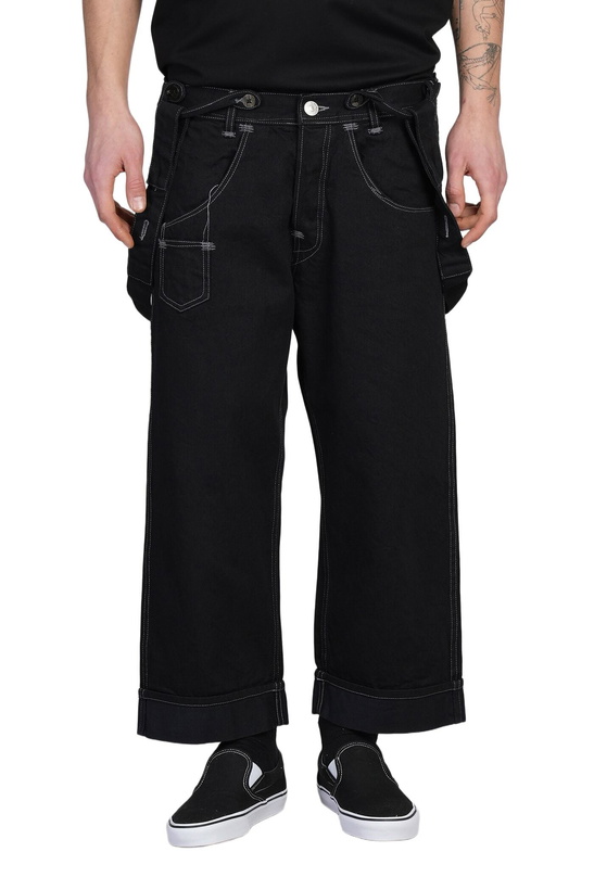 Photo: Junya Watanabe Jeans In Black Cotton