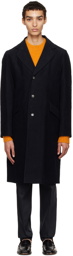 ASPESI Black Franz Coat