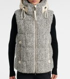 Bogner Falka tweed down vest