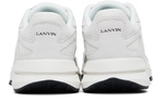 Lanvin White & Off-White JLA Mesh Sneakers