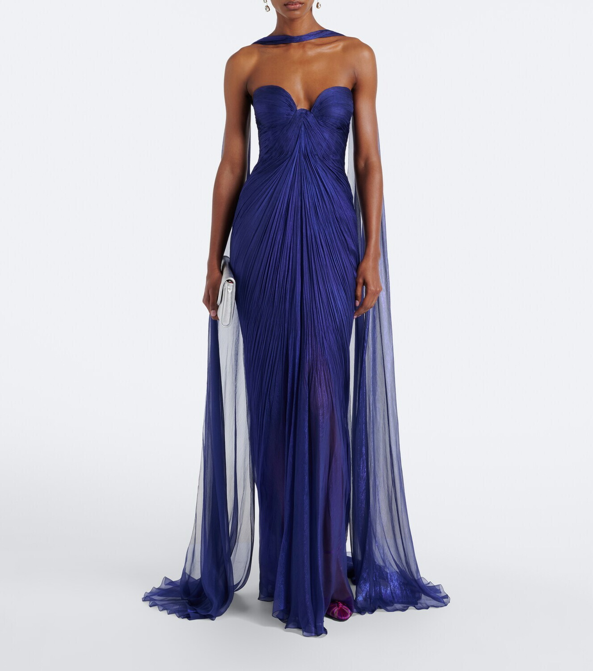 Maria Lucia Hohan Salima silk bustier gown
