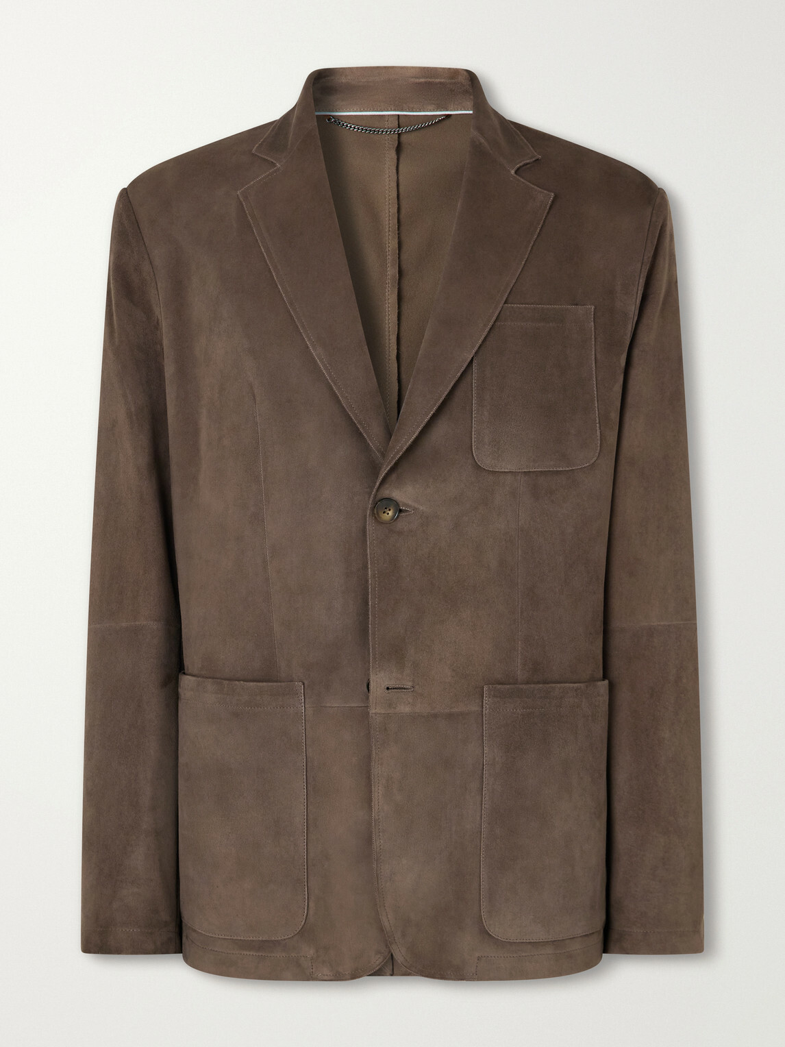 Canali - Suede Blazer - Brown