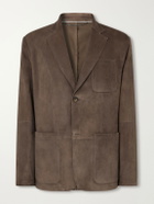 Canali - Suede Blazer - Brown