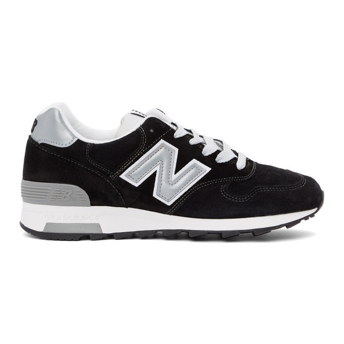 Photo: New Balance Black Made In US 1400 Low Sneakers