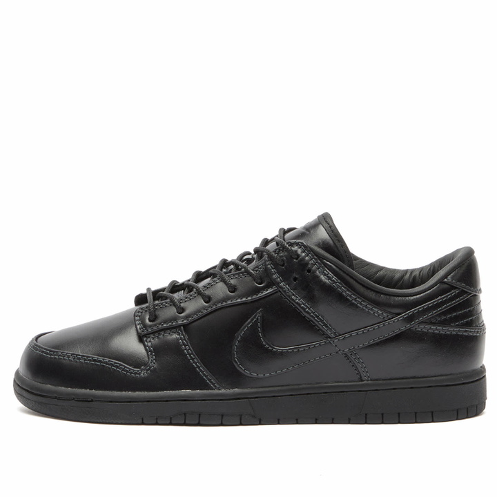 Photo: Nike Dunk Low Retro PRM QS Sneaker in Black