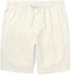 Albam - Shoreway Cotton-Twill Drawstring Shorts - Ecru