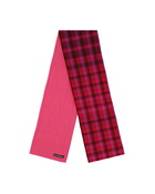 Acne Studios Flannel Scarf Fuchsia Pink/Wine