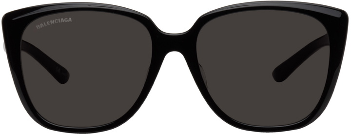 Photo: Balenciaga Black Square Sunglasses