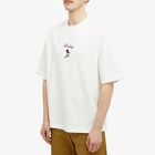 Burberry Men's Rose Logo T-Shirt in Rain