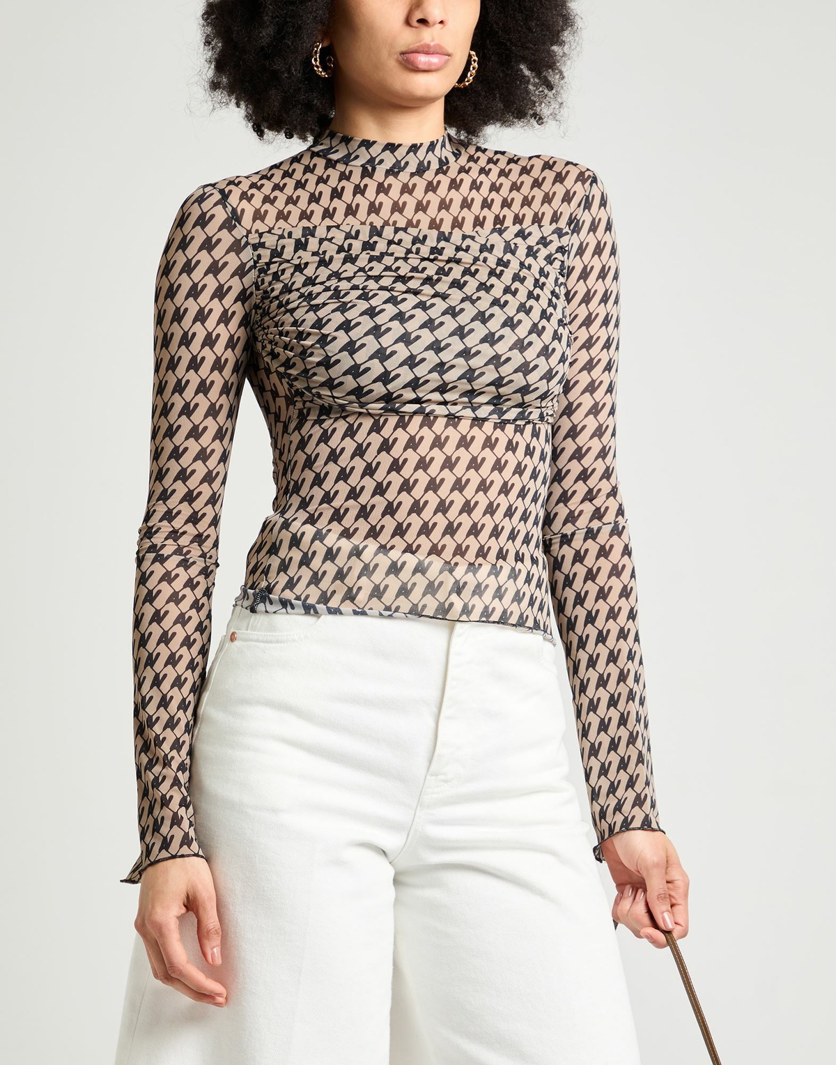 Avavav Womens Top Khaki