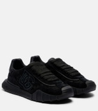 Dolce&Gabbana Runner leather-trimmed lace sneakers