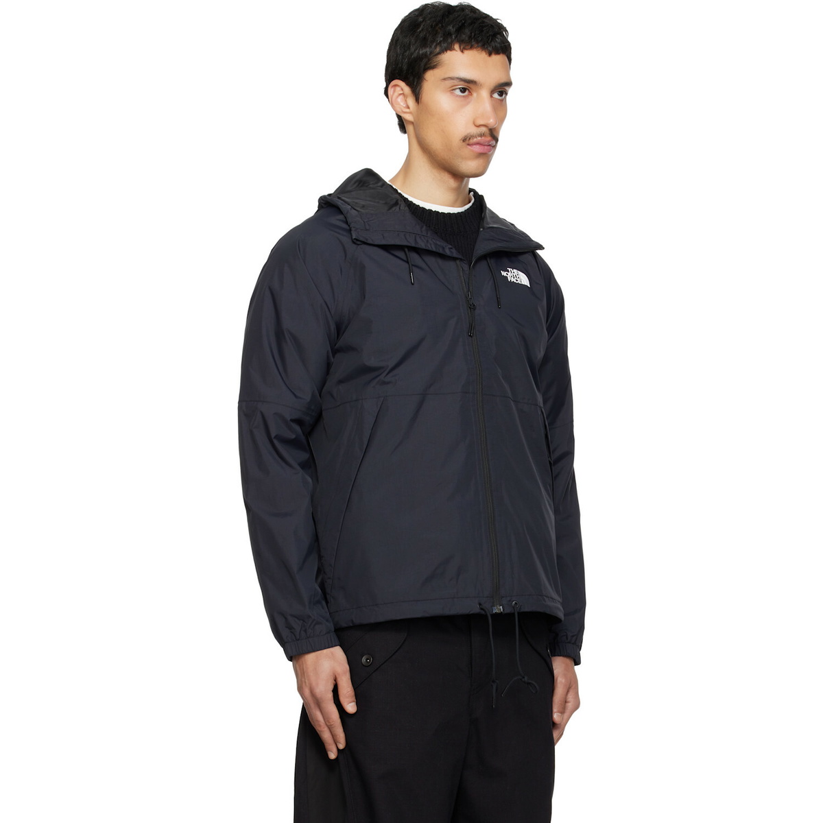 The North Face Black Antora Rain Hoodie Jacket