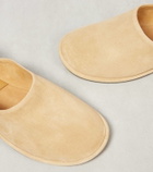 The Row Canal suede slip-on shoes