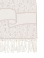 AGNONA - Chain Jacquard Towel