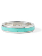 PEYOTE BIRD - Latitude Sterling Silver Turquoise Ring - Silver