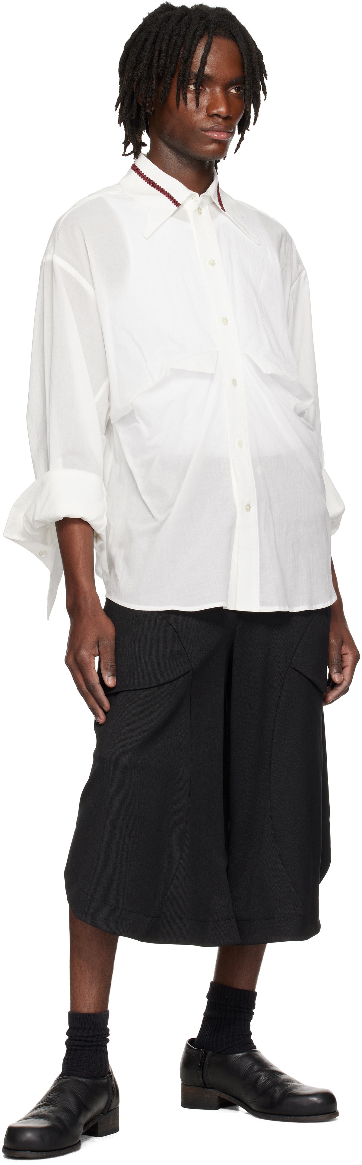 CMMAWEAR Black Edouard Shorts