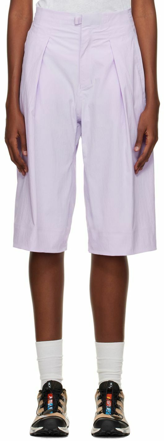 Veilance Purple Logen LT Shorts