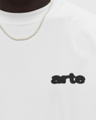 Arte Antwerp Blur Back Flower Tee White Shortsleeves