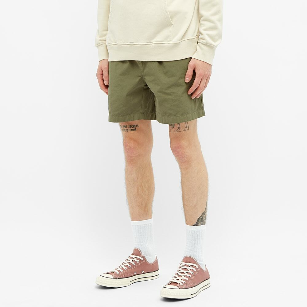 Colorful Standard Men's Classic Organic Twill Shorts in Dusty Olive