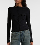 Balenciaga Ruffled cardigan