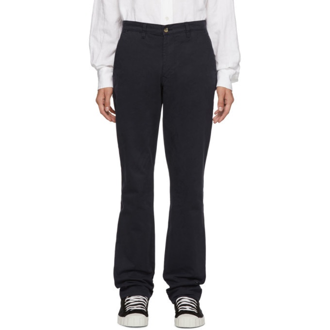 Photo: Editions M.R Navy Aime Classic Tailored Trousers