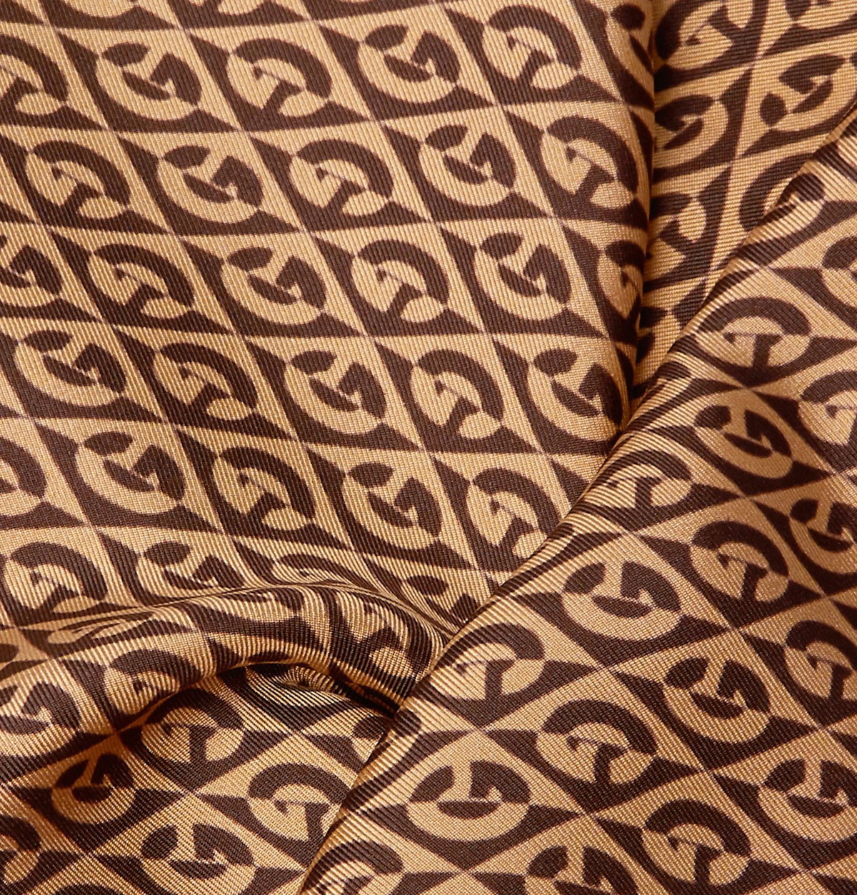Sold' LOUIS VUITTON Brown Monogram Leopard Print Silk Twill Square
