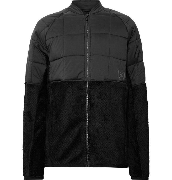 Photo: Burton - AK Hybrid Insulator Polartec® Fleece and Ripstop Ski Jacket - Black
