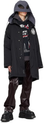 99%IS- Burgundy 'ATT1%TUDE' Always Glossy Faux-Leather Trousers